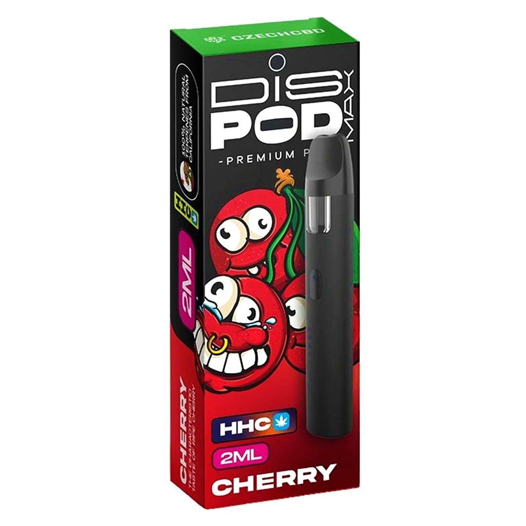 Cherry INDICA - 94% HHC disPOD Max 2ml - 1200 Puffs