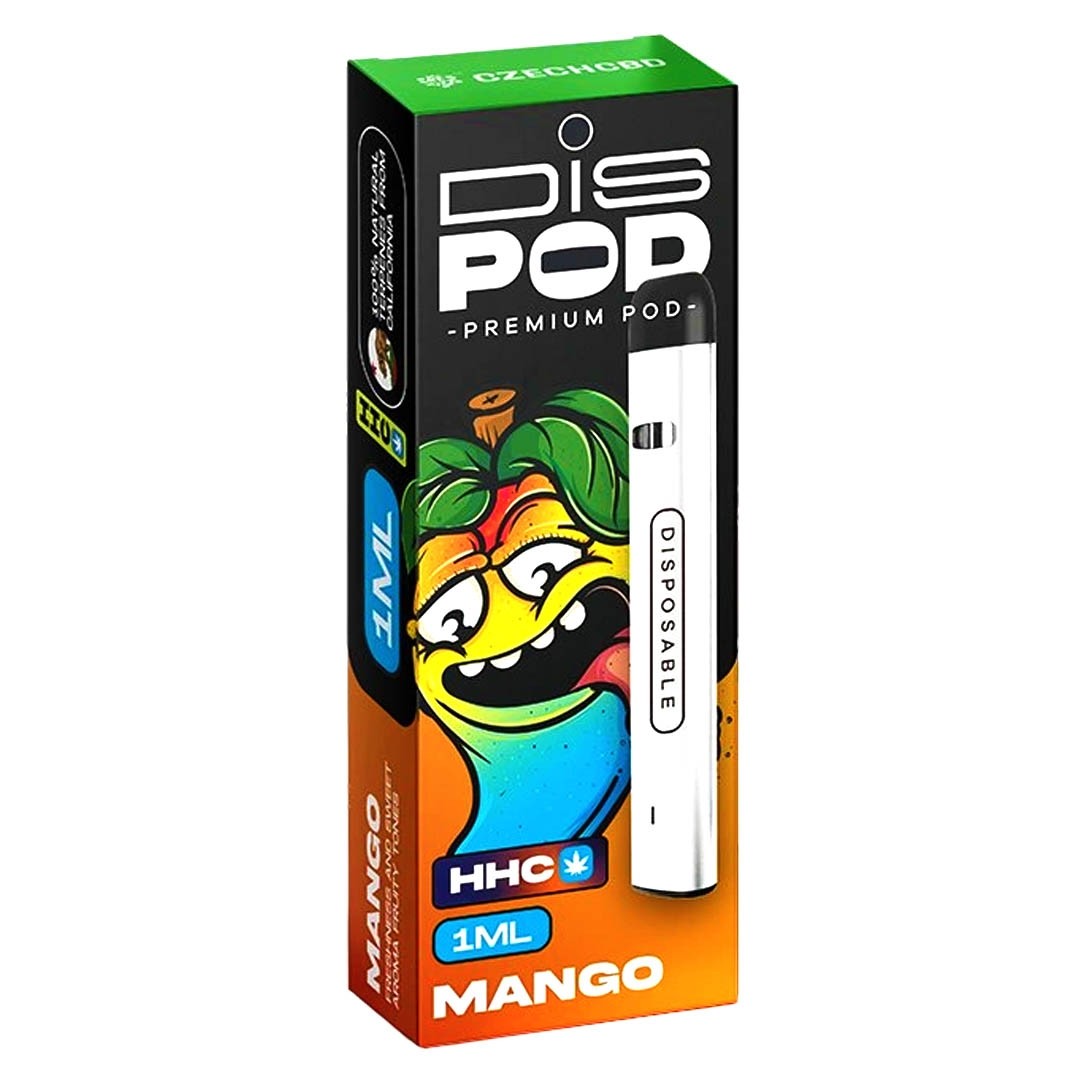 Mango ÍNDICA - 94% HHC disPOD Max 1ml - 600 Puffs